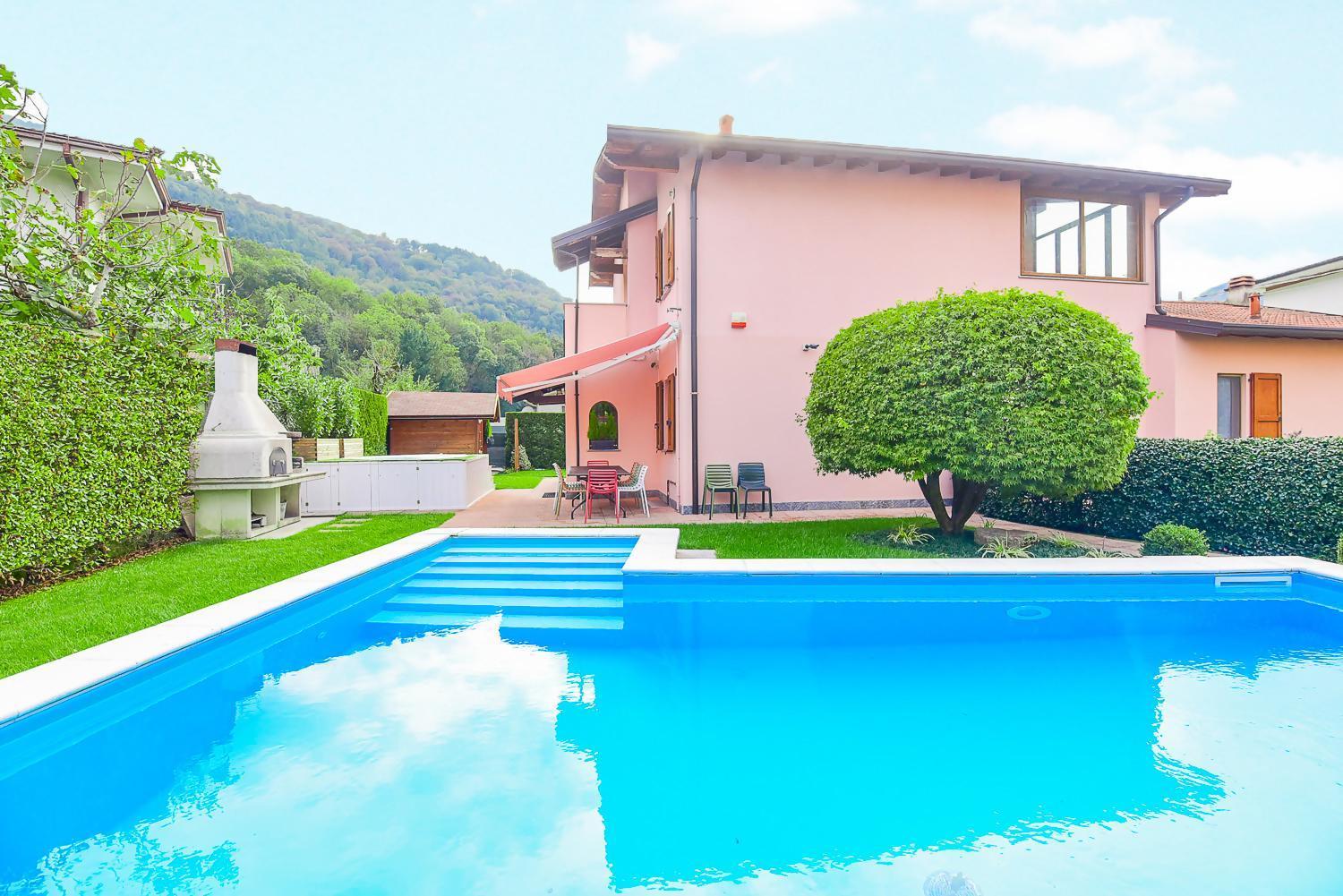 Jane E Jolie Holiday Home Private Swimming Pool Valbrona Exterior photo